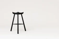 Form & Refine Shoemaker Chair No. 68 bar stool, black beech