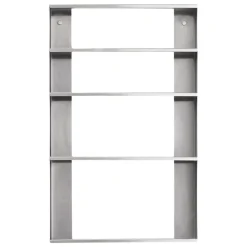Form & Refine Taper wall shelf, stainless steel