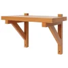 Frama Bracket shelf, small, warm brown pine