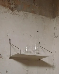 Frama D20 shelf, 40 cm, warm white steel