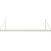 Frama D20 shelf, 80 cm, warm white steel