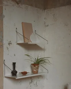 Frama D27 shelf, 60 cm, warm white steel