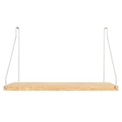 Frama D27 wall shelf, 40 cm, oak - steel