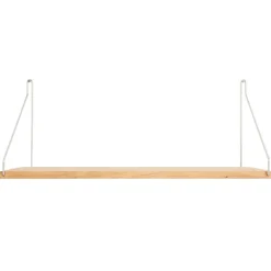 Frama D27 wall shelf, 60 cm, oak - steel