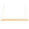 Frama D27 wall shelf, 40 cm, oak - brass