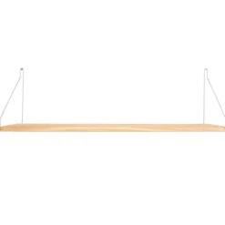 Frama D27 wall shelf, 80 cm, oak - steel