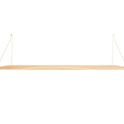 Frama D27 wall shelf, 80 cm, oak - brass