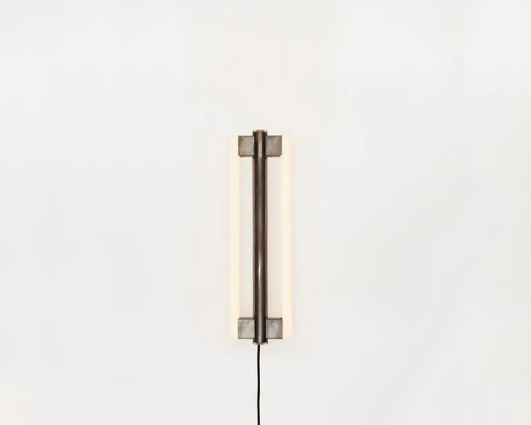 Frama Eiffel Double wall lamp, 50 cm, black