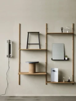 Frama Eiffel Double wall lamp, 50 cm, black