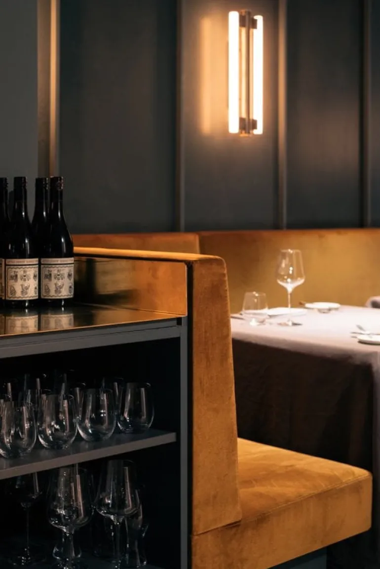 Frama Eiffel Double wall lamp, 50 cm, black