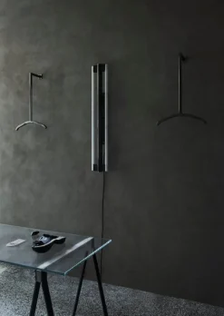 Frama Eiffel Double wall lamp, 100 cm, black