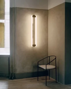 Frama Eiffel Double wall lamp, 100 cm, black