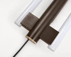 Frama Eiffel Double wall lamp, 100 cm, black