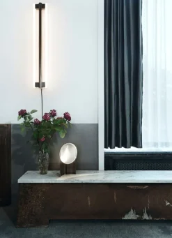 Frama Eiffel Double wall lamp, 100 cm, black