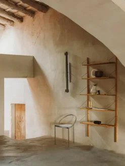 Frama Eiffel Double wall lamp, 100 cm, black