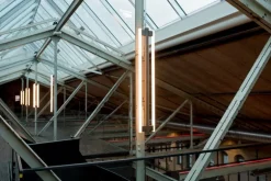 Frama Eiffel Double wall lamp, 100 cm, black