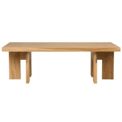 Frama Farmhouse coffee table, rectangle 105x52 cm, natural oak