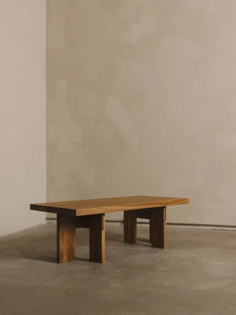 Frama Farmhouse coffee table, rectangle 105x52 cm, natural oak