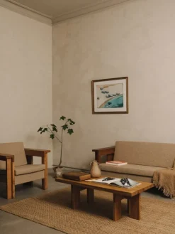 Frama Farmhouse coffee table, rectangle 105x52 cm, natural oak