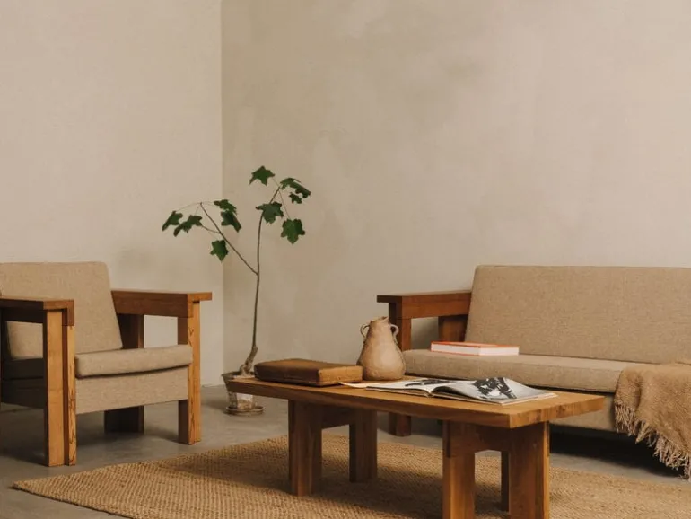 Frama Farmhouse coffee table, rectangle 105x52 cm, natural oak