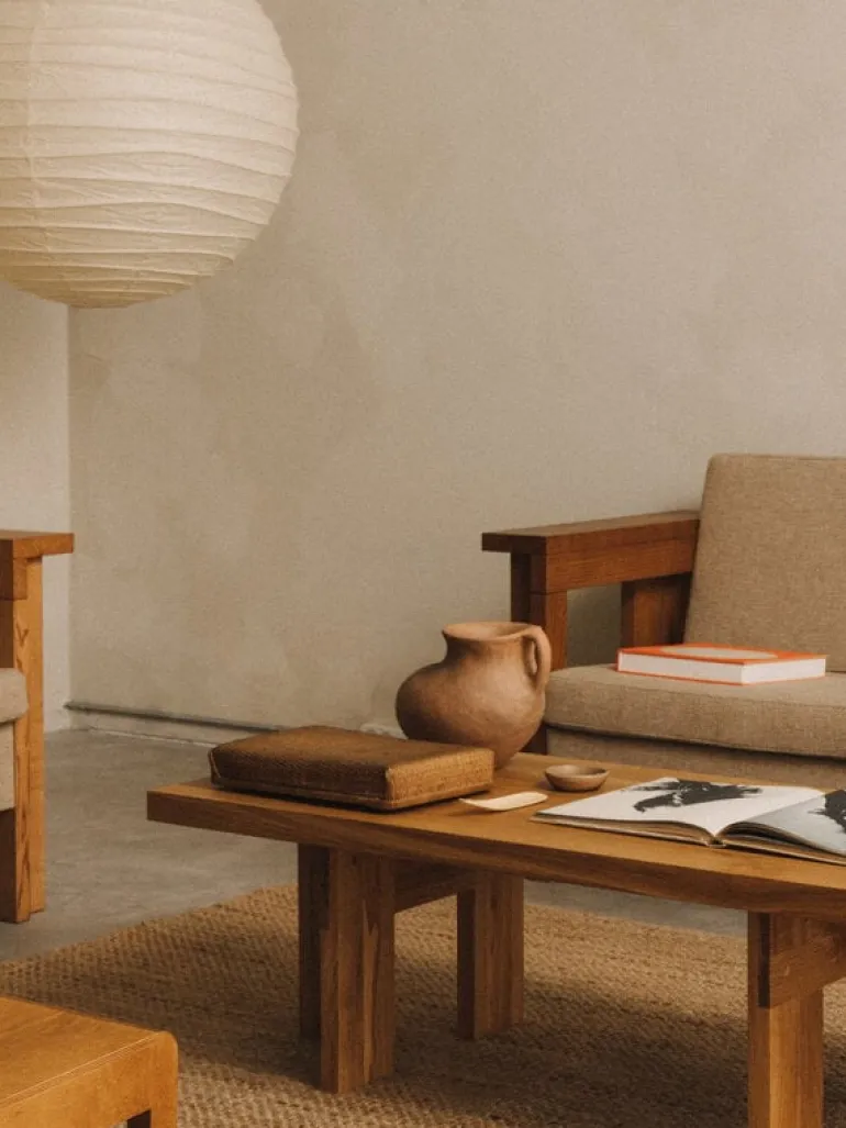 Frama Farmhouse coffee table, rectangle 105x52 cm, natural oak