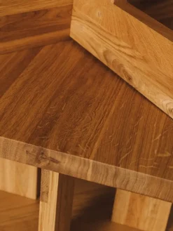 Frama Farmhouse coffee table, square 70 x 70 cm, natural oak