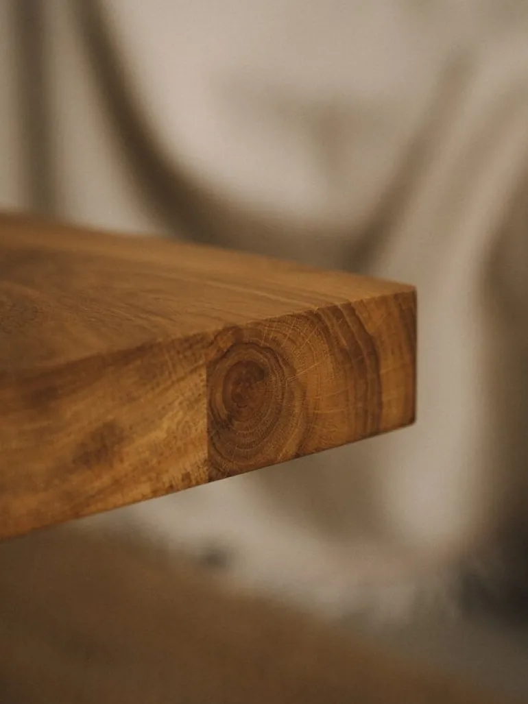 Frama Farmhouse coffee table, square 70 x 70 cm, natural oak