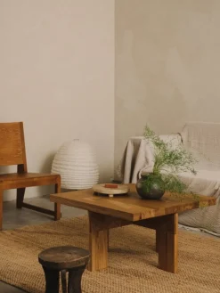 Frama Farmhouse coffee table, square 70 x 70 cm, natural oak