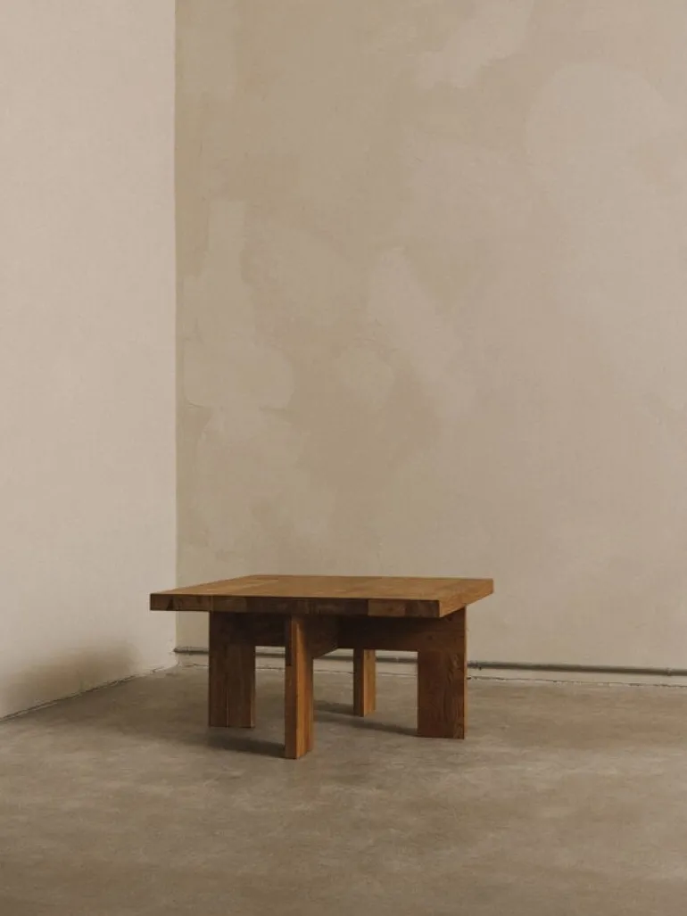 Frama Farmhouse coffee table, square 70 x 70 cm, natural oak
