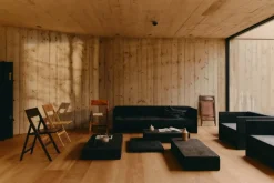 Frama Folding Flat Chair, warm brown birch