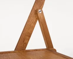 Frama Folding Flat Chair, warm brown birch