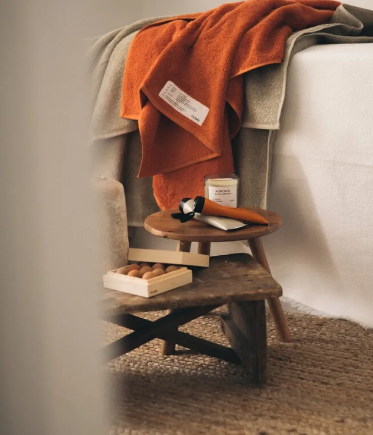 Frama Heavy Towel bath sheet, sage green