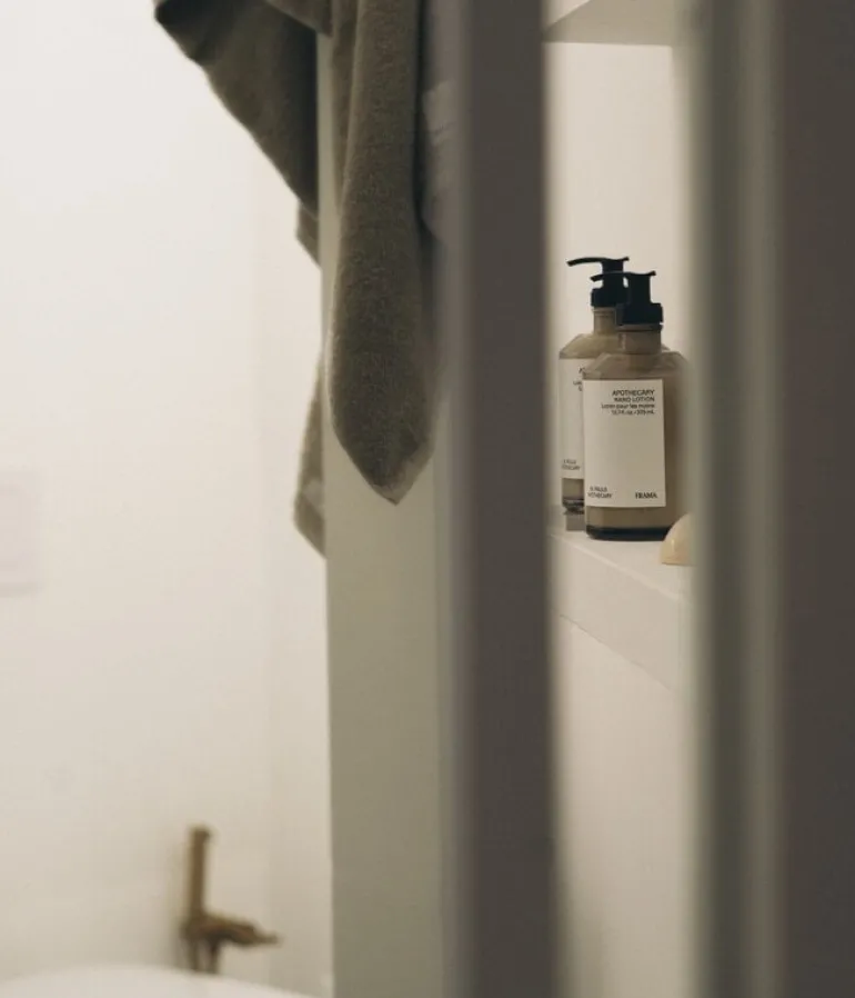 Frama Heavy Towel bath sheet, sage green