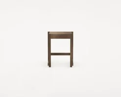 Frama Low Stool 01, dark wood