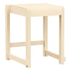 Frama Low Stool 01, natural wood