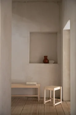 Frama Low Stool 01, natural wood