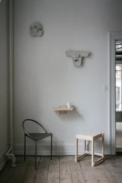 Frama Low Stool 01, natural wood