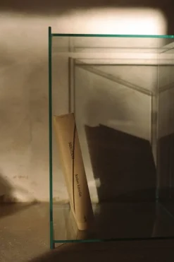 Frama Rivet Box table, clear glass