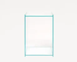 Frama Rivet Box table, clear glass