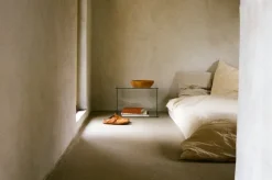 Frama Rivet Box table, clear glass