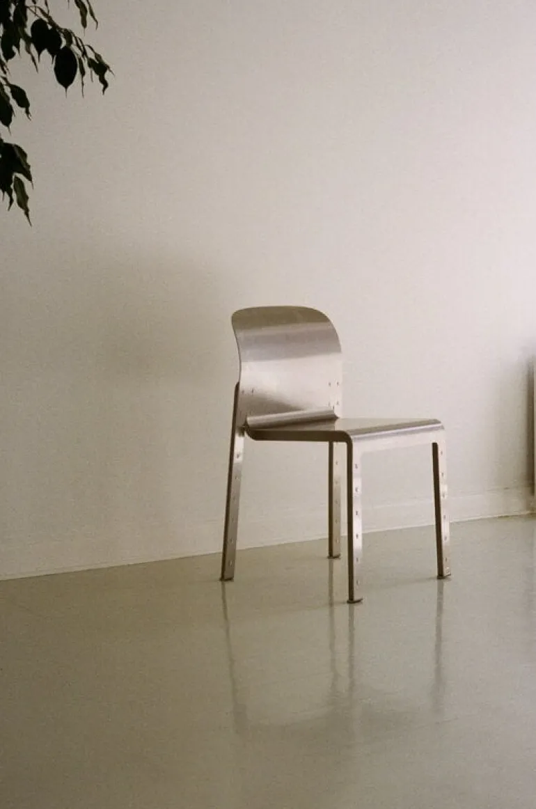 Frama Rivet chair, aluminium