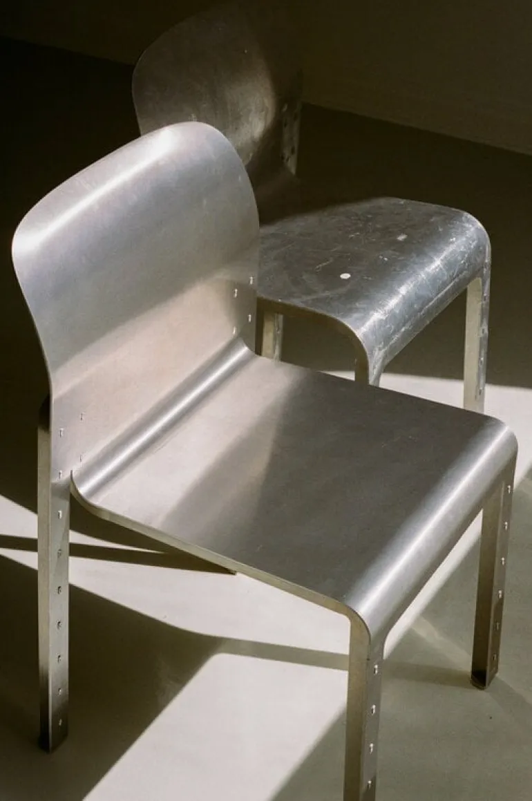 Frama Rivet chair, aluminium