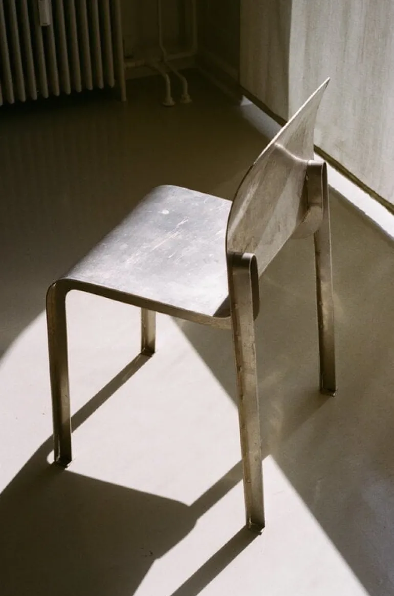 Frama Rivet chair, aluminium