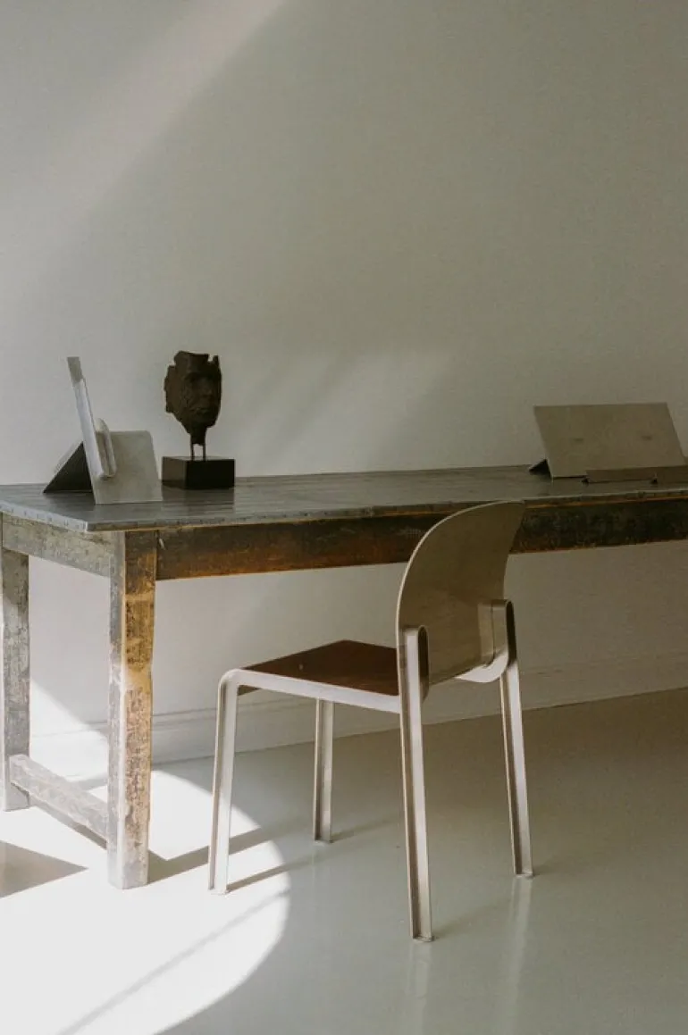 Frama Rivet chair, aluminium