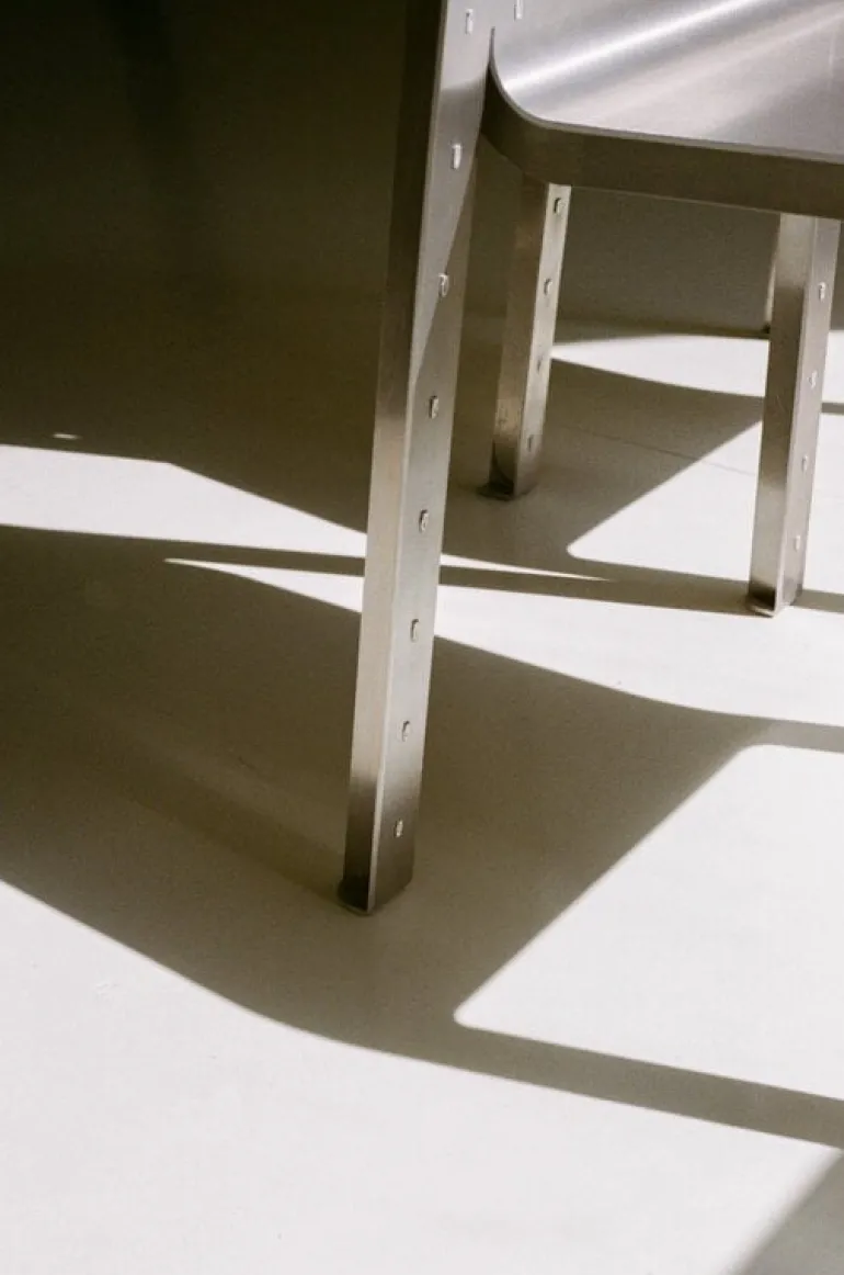 Frama Rivet chair, aluminium