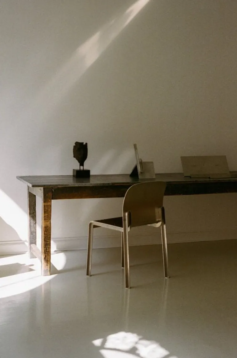 Frama Rivet chair, aluminium