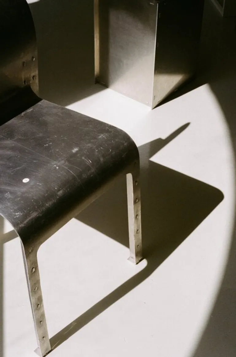 Frama Rivet chair, aluminium