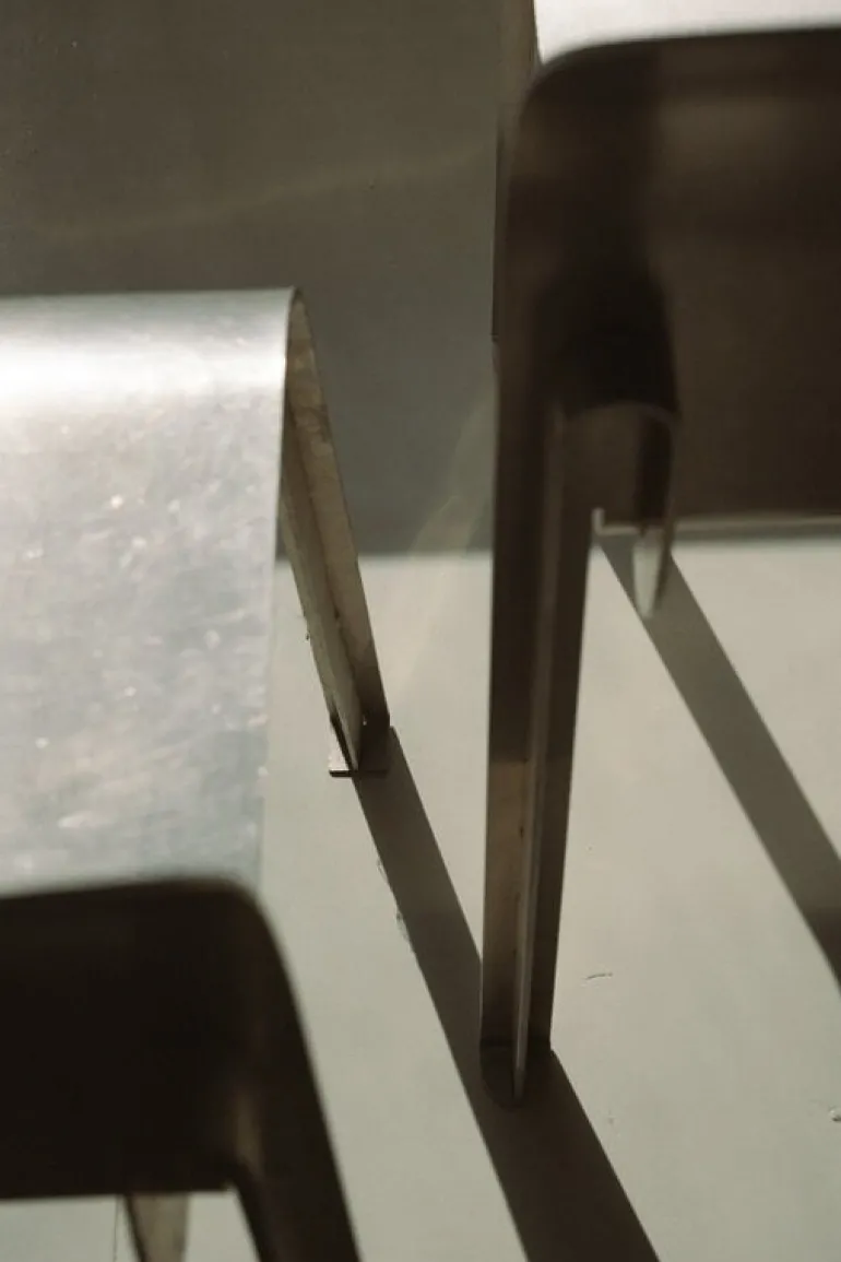 Frama Rivet chair, aluminium