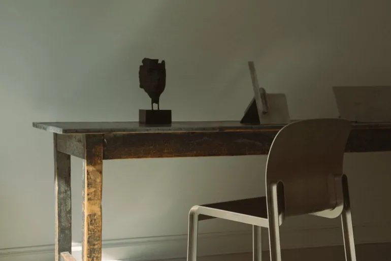 Frama Rivet chair, aluminium