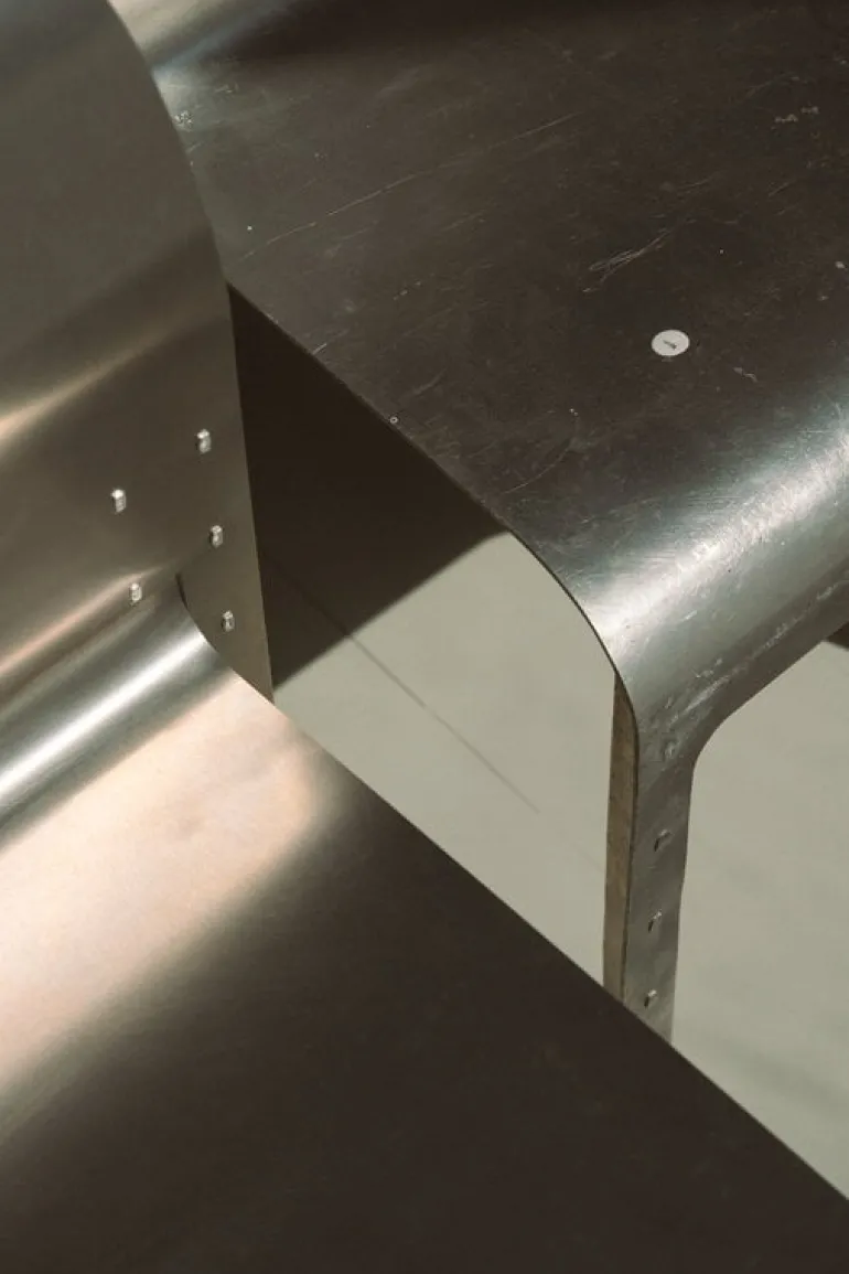 Frama Rivet chair, aluminium